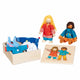 Goki flexibele poppen fynja fabio, 6 outfits