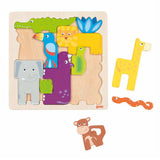 Goki houten puzzel safari, 11st. - afbeelding 2