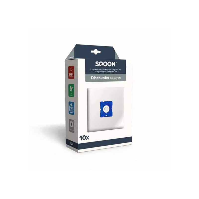 Sqoon stofzuigerzak discounter 10st