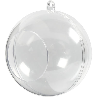 Creativ company deco ballen met opening, d 8 cm, gatgrootte 4,5 cm, 5 stuk 1 doos
