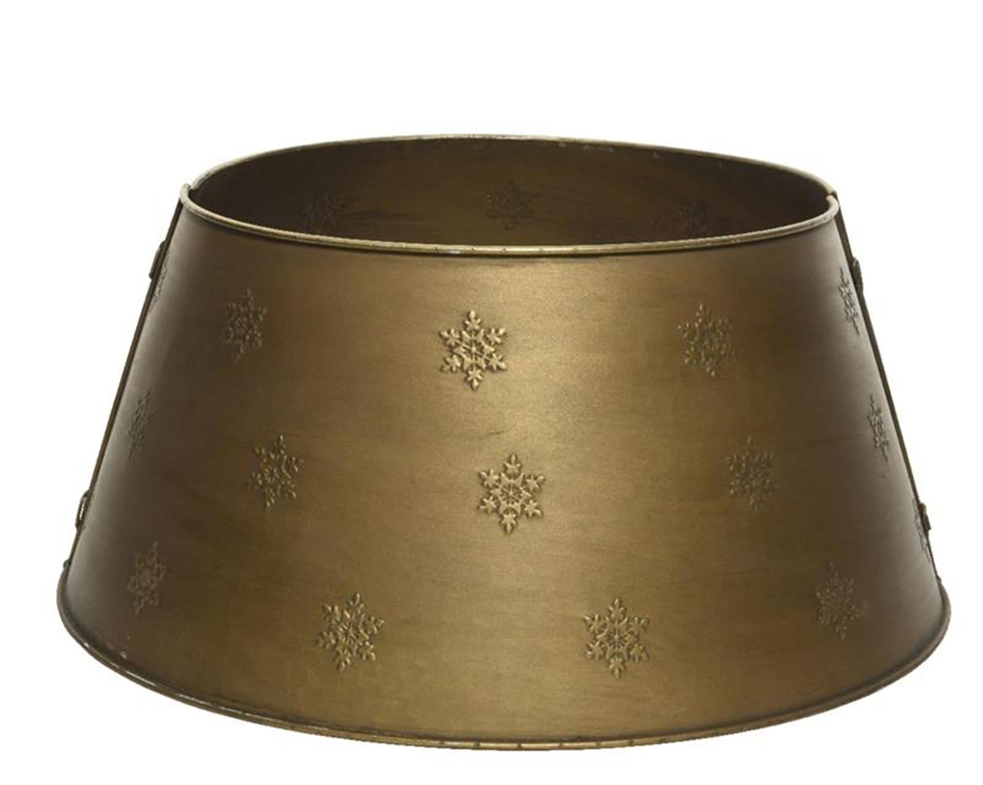 Decoris everlands kerstboomrok van ijzer dia57x25cm voor kerstboom tot 180 afhankelijk van het model
