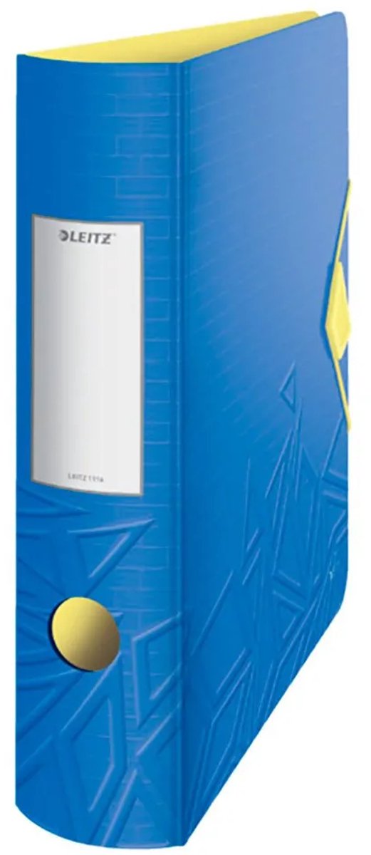 Leitz 180° active urban chic pp ordner voor 500 vel - map voor a4 documenten - rugbreedte van 82 mm - blauw
