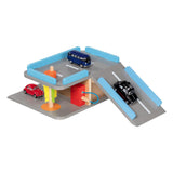 Goki houten stadsparkeergarage, 4dlg. - afbeelding 3