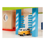 Goki houten parkeergarage, 6dlg. - afbeelding 2