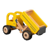 Goki houten voertuig: kiepwagen 25x17x14,5cm, met rubberen banden, 3+ - afbeelding 2