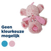 Harige hond roze blauw assorti