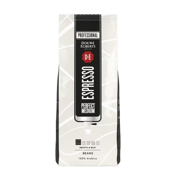 Douwe egberts espresso bonen perfect medium utz (6x 1 kg)