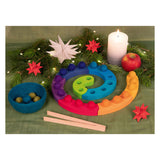 Small foot goki houten kleursorteerspel spiraal, 29dlg. - afbeelding 3