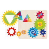 Goki houten tandwielenpuzzel, 10st. - afbeelding 2