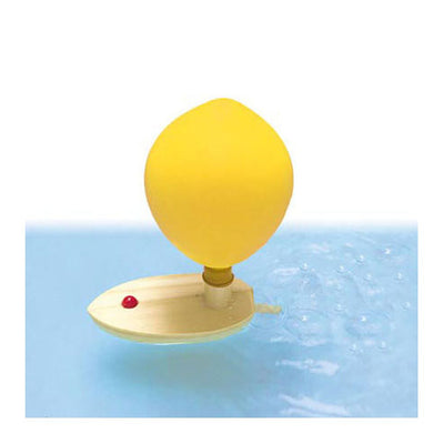 Goki luchtballonboot hout 14,5 x 6 x 6 cm