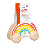 Goki houten voertuig regenboog - afbeelding 2