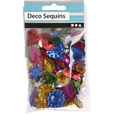 Creativ company cc creativ companty pailletten mix etnisch helder 15-45 mm 35gr