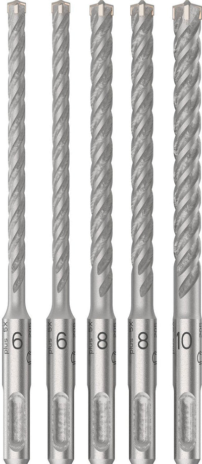 Bosch accessoires bosch pro sds plus-5x boorhamerset 6 6 8 10 mm 5-delig - 26088339...