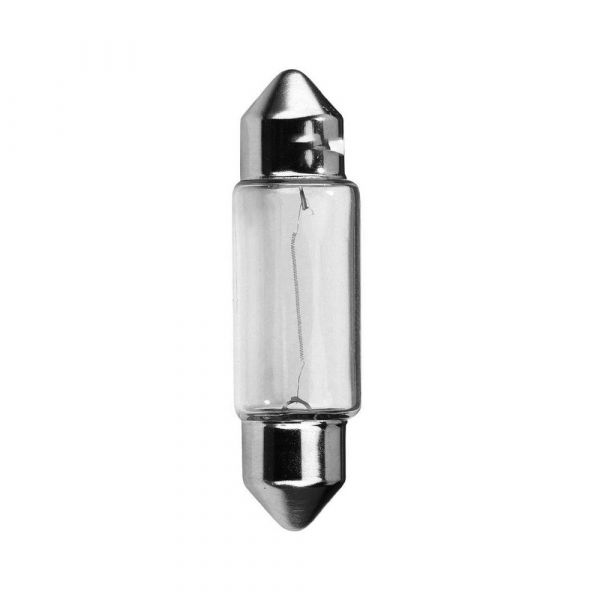 Lampje 12v-5w buis