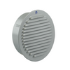 Renson 1078694 - muurroosterinbouw 435r dia 190 mm ral 9006 | 4 stuks