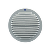 Renson 1078694 - muurroosterinbouw 435r dia 190 mm ral 9006 | 4 stuks