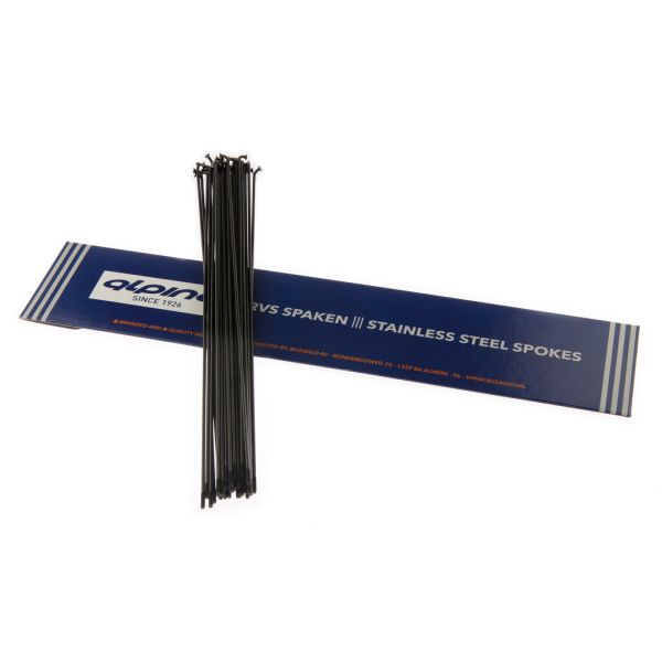 Alpina Spaken 14G (2,00mm) 284mm RVS Zwart (P36)