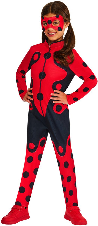 Rubies miraculous ladybug kinderkostuum - - maat 5-6 jaar