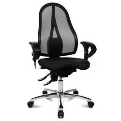 Draai bureaustoel topstat sitness 15 zwart