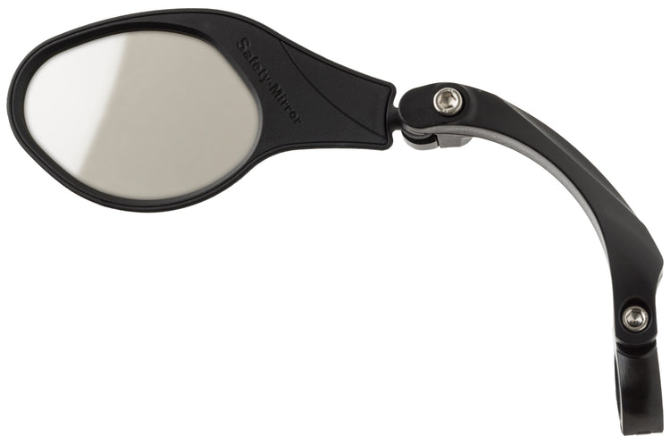 Cordo spiegel de luxe links verstelbaar 22,2mm zwart