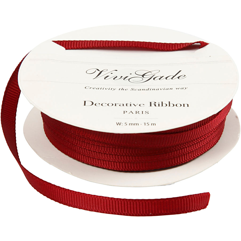 Creativ company decoratie lint rood, 15m