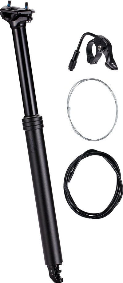 Bbb cycling liftpost verstelbare zadelpen dropper post ø31.6 mm - zadelpen met afstandsbedieningshendel - 470 mm - gecertificeerd voor: ebike, mtb racefiets - bsp-51