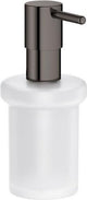 Grohe essentials zeepdispenser - hard graphite - 160ml - 40394a01