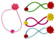 Access: haarelastiek funky flowers ( 5 s