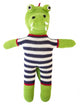 Knuffel gebreid krokodil sam 36 cm