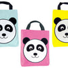 Tas panda 25,5x30 cm 3 ass