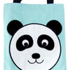 Tas panda 25,5x30 cm 3 ass
