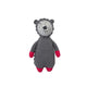 Knuffel gehaakt egel 27 cm (2 st)