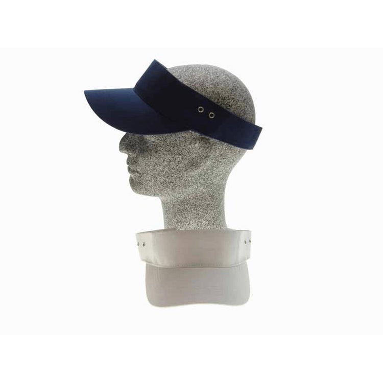 Gerkimex zonneklep met klittenband blauw of wit