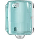 Poetspapierdispenser tork w1, w2 maxi 44,7x32,8x30,2cm wit turquoise
