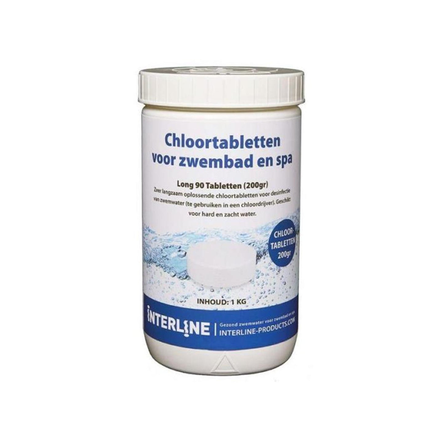 Interline zwembad 200 grams chloortabletten 1 kg