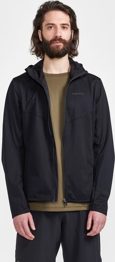 Craft adv essence hydro jacket m heren sportvest - zwart