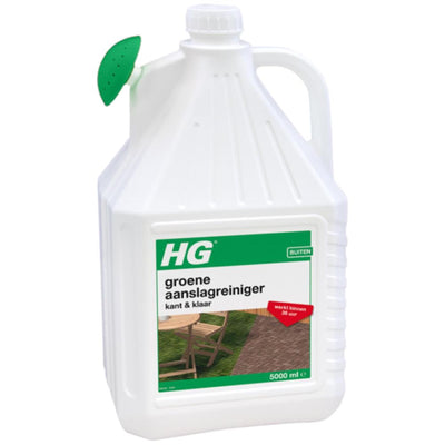 Hg groene aanslagreiniger kant en klaar 5 liter voor snelle, makkelijk reiniging