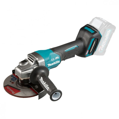 Makita ga036gz | 40 v max | haakse slijper | 150 mm | body zonder accu's en lader | in doos | veiligheidsschakelaar