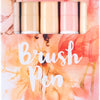 Ecoline brush pen set portret, 5 kleuren