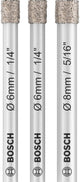 Bosch pro ceramic dry boorset 6; 6; 8x66; 66; 66 mm - 2607011626