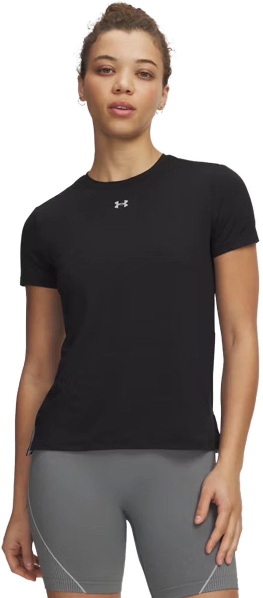 Under armour vanish ss in de kleur zwart.
