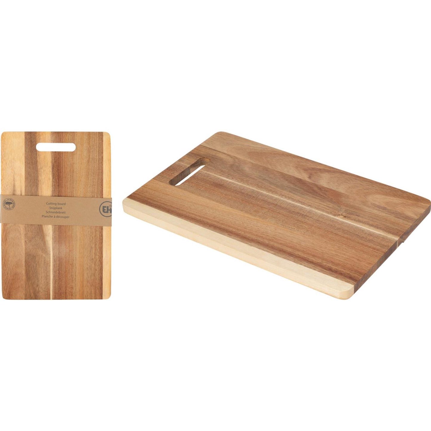 Excellent houseware snijplank acacia 36x23cm snijplank acaciahout 36x23cm