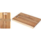 Excellent houseware snijplank acacia 36x23cm snijplank acaciahout 36x23cm