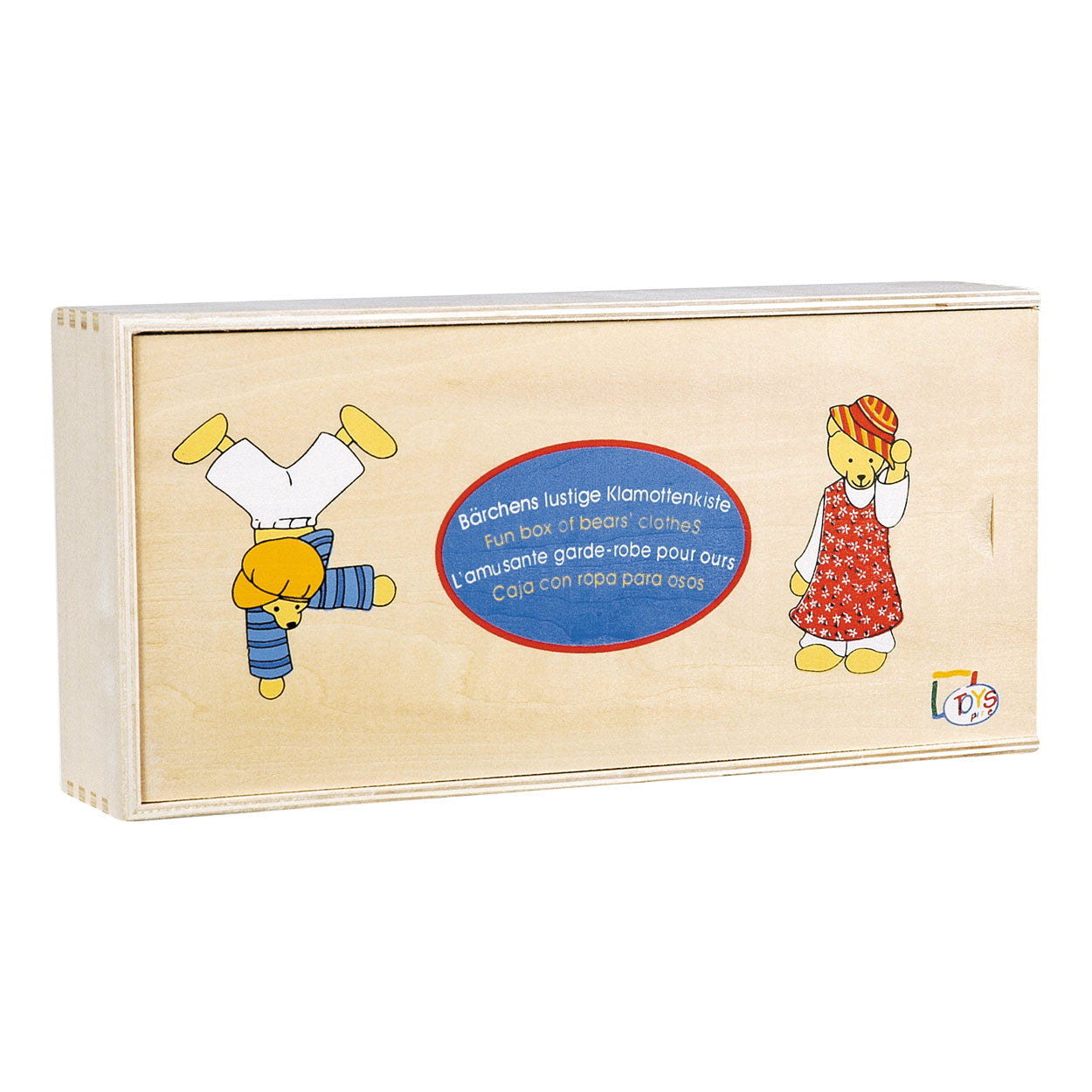 Goki poppenhuis berenpopjes + kleding