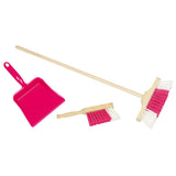 Goki bezem, stoffer blik roze - afbeelding 2
