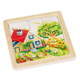 Goki 4-lagen puzzel seizoenen, 54st. - afbeelding 4