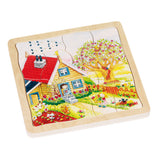 Goki 4-lagen puzzel seizoenen, 54st. - afbeelding 5