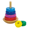 Goki stapeltoren h12cm, 8-delig, in hout, 2+