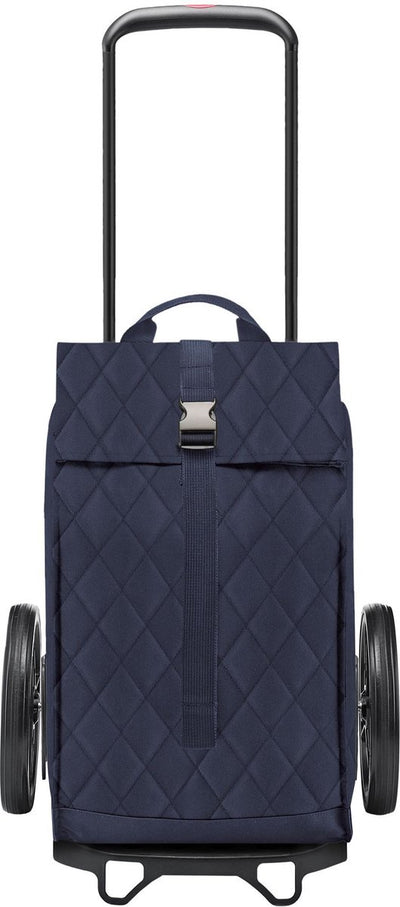 Reisenthel citycruiser rhombus boodschappentrolley - 40l - rhombus midnight gold blauw