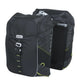 Basil dubbele fietstas miles 34 liter 13 x 26 x 35 cm (2x) - zwart lime